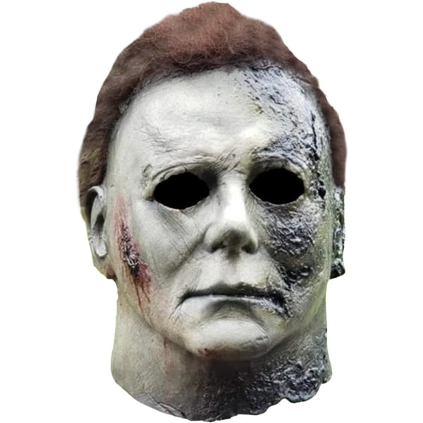 Michael Myers Masker Halloween Horror Cosplay Kostume Latex rekvisitter
