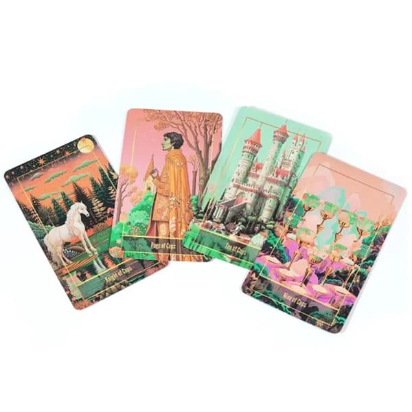 Celestial Carnival Tarotkort Et 78-korts Oracle Engelsk Visions Divination Edition Brettspill