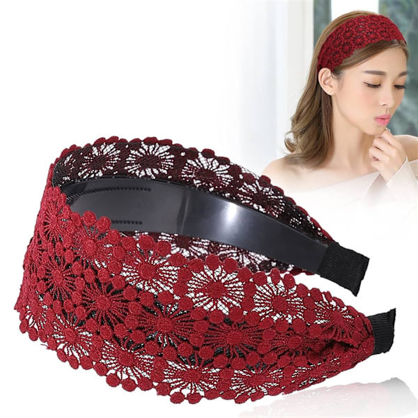 Kvinnors blomma pärla emalj brosch stift för damer smycken（Rosa）