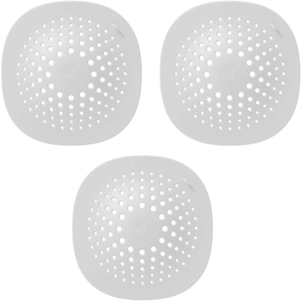 3PCS Hushållskök Diskbänk Filter Dusch Avlopp Hår Catcher Stopper Badrum Golv Avloppsskydd Universal Anti-Clogging Diskho Sil