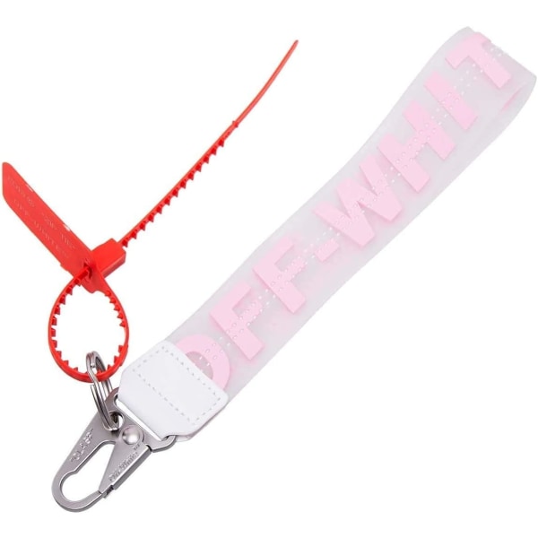 Lanyard nøkkelring, Unisex kul håndleddslanyard, nøkkelring kan henge nøkkel, lommebok, jeansdekorasjon, kontormerke