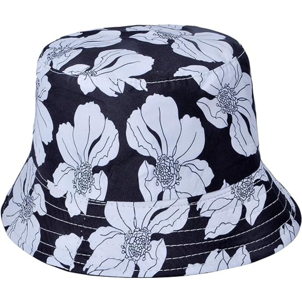 Unisex sød unik print rejse spand hat sommer fisker hat