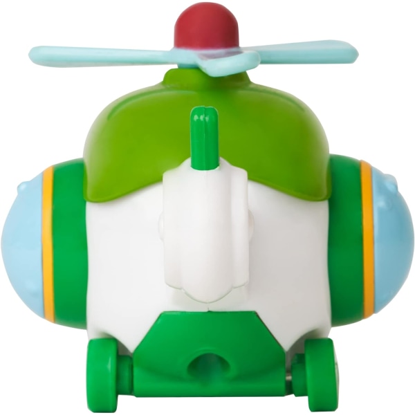 Metallegetøjsbil, helikopterlegetøj (ikke-deformeret trykstøbt støbt køretøj), til børn fra 3 år og opefter, julegavebørn