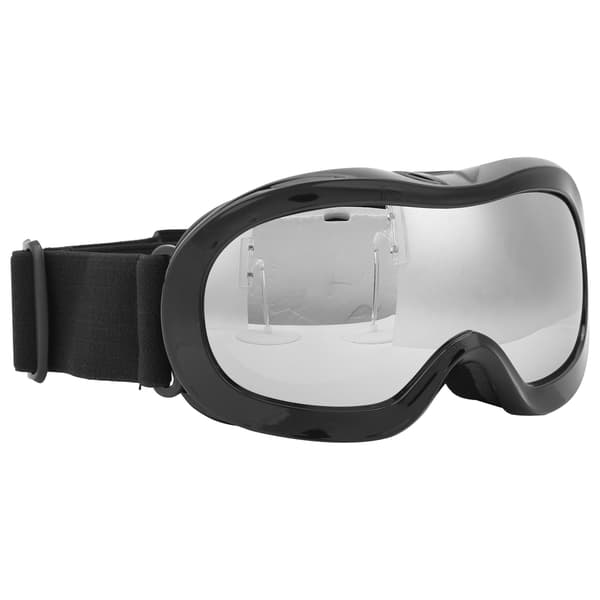 Skibriller for barn, snøbrett, dobbeltlags linser, antidugg, UV-beskyttelse, snøbriller (sølv)