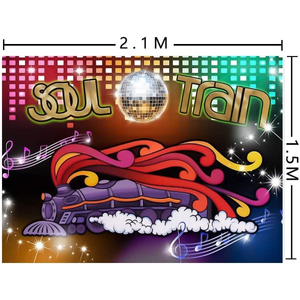 70'er tema fotografering baggrund 70'er og 80'er disco dans prom fest dekoration rekvisitter neon glød foto baggrund studie rekvisitter banner 7x5ft