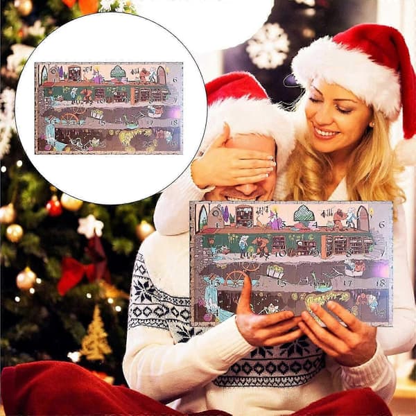 Adventskalender 2024 Dungeons & Dragons Adventskalender Tilfeldige Allsidige Terninger cs