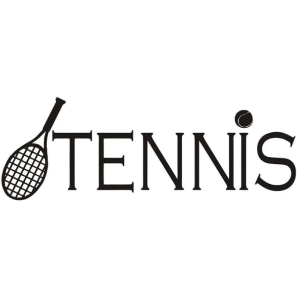 Urheilutyyliset Tennismaila Seinätarrat Tarrat Makuuhuoneen Olohuoneen Sisustus Kodin seinämaalaus Kaiverretut tennispelaajatarrat seinälle - -