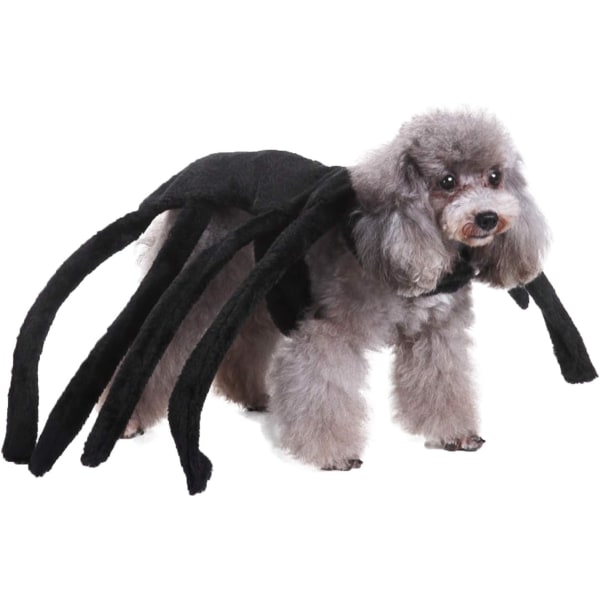 Halloween-dräkt för sällskapshundar Katter Spindel/skelett sällskapsdjurskostymer för små medelstora hundar Festdräktkläder Djurkläder
