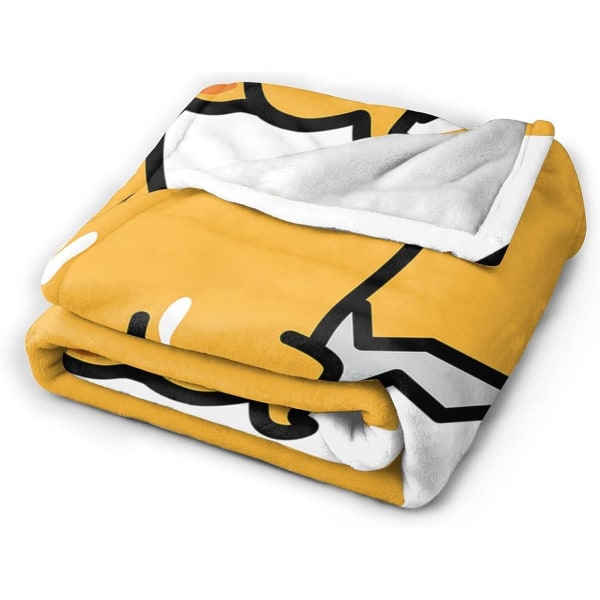 The Lazy Egg Ultra Soft Micro Fleece Throw Blanket för soffa, säng, soffa och resor