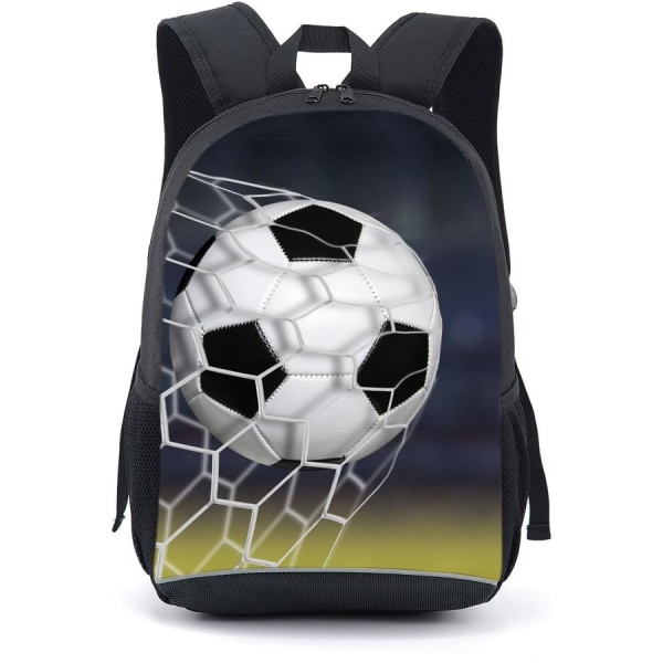 17 tums ryggsäck för amerikansk fotboll skolväska (Fotboll 1)