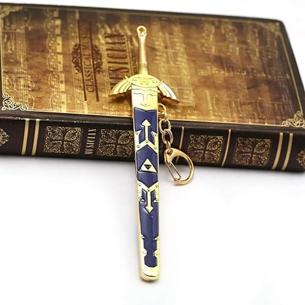 Zelda nøglering Zelda Master Sword nøglering Zelda skilt skjold nøglering