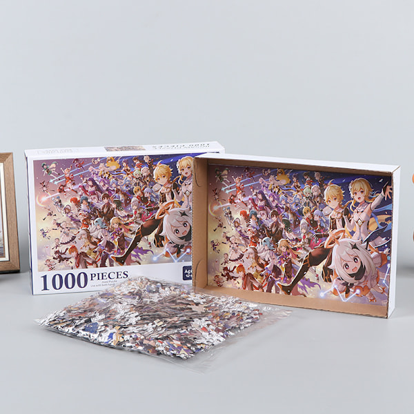 1000 Palan Jigsaw-palapeli Leikkilelut & Stressistä Vapauttavat Leikkilelut Joululahja Style 1