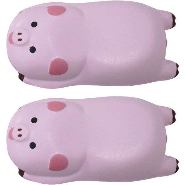 Opgraderet ergonomisk håndledsstøtte (2-pak) - Musemåtte Memory Foam håndledsstøttepude Hvilepude Måtte til kontorcomputer bærbar computer (Pink)