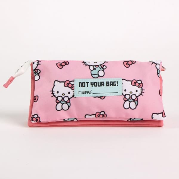 Hello Kitty -penaali kolmella lokerolla koulutarvikkeille 74