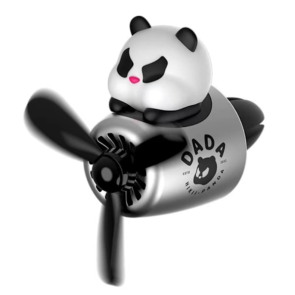 Aromaterapi Doftspridare för Bil - Levereras med 2 Aromaterapitabletter. Underbar Biltillbehör, Luftkonditionering, Luftfräschare för Bil DADA panda