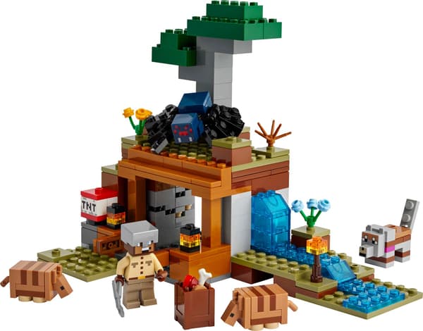LEGO® Minecraft Ekspedisjonen til beltedyrgruven 21269 410