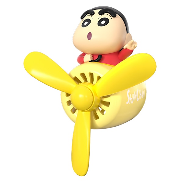 Aromaterapi Doftspridare för Bil - Levereras med 2 Aromaterapitabletter. Underbar Biltillbehör, Luftkonditionering, Luftfräschare för Bil Crayon Shin-chan