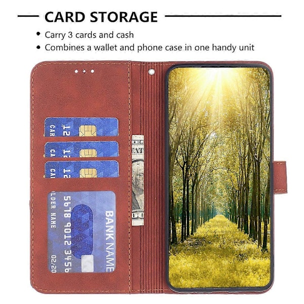 BINFEN COLOR BF05 Til Samsung Galaxy S24 FE Cover Stødsikkert Geometrisk Læder Wallet Telefon Cover Multicolor Style E