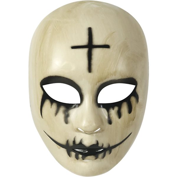 The Purge Cross Mask Anarchy Elokuva Maski Kauhu Killer Naamio Halloween Pukujuhla