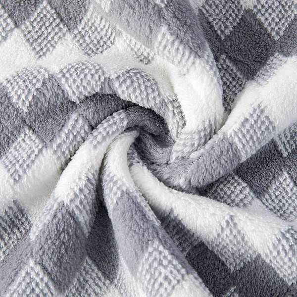 Grå handdukar set 2-pack - 16\"x31\" Ultra mjuka mikrofiber badhanddukar set Högabsorberande