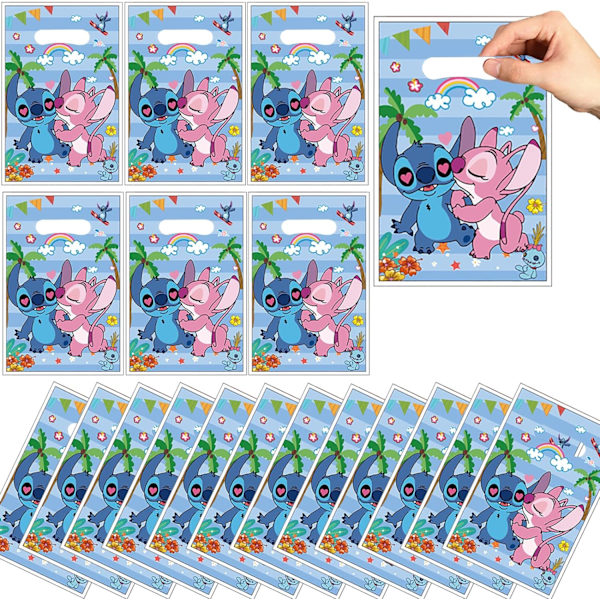 30 kpl Lilo ja Stitch -juhlamuistopusseja, Lilo ja Stitch -syntymäpäiväjuhlien koristeisiin