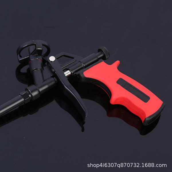 Skumpistol, ingen rengöring krävs, PU-expanderande skumpistol, skumpistol Teflonbelagd (PTFE) för tätning, fyllning, tätning