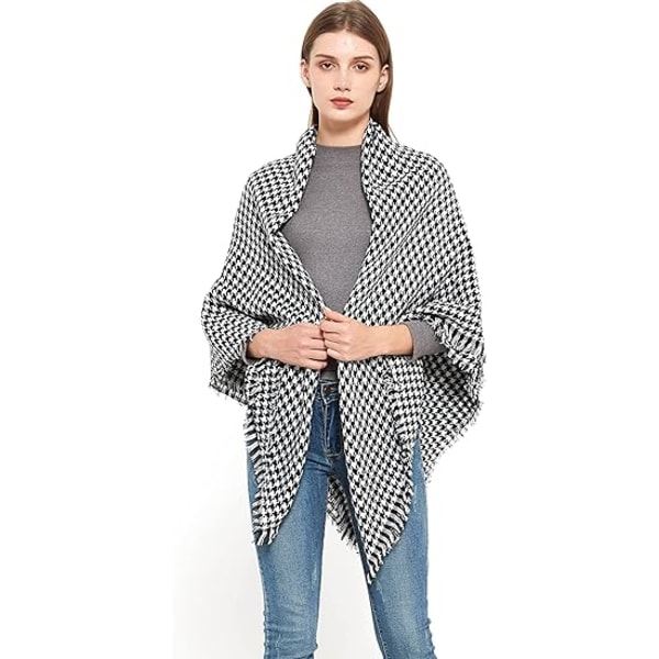 Ternet Tørklæde Blødt Varmt Tartan Sjal Kappe Tæppe Tørklæder Fashion Wrap