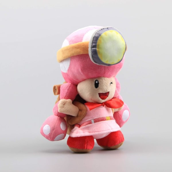 Toad Brigade Toadette Plysch 8''