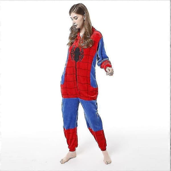 Hämähäkkimies Haalari Pyjama Mukava Pehmeä Pyjama 110