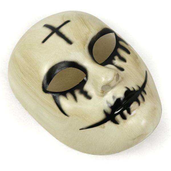 The Purge Cross Mask Anarchy Elokuva Maski Kauhu Killer Naamio Halloween Pukujuhla