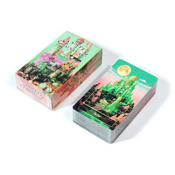 Celestial Carnival Tarotkort Et 78-korts Oracle Engelsk Visions Divination Edition Brettspill