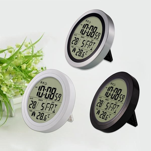 Techno Line WT3005 radio-ohjattu Radio-ohjattu kello 14,7 cm x 14,7 cm x 14,7 cm x 14,7 cm x 7,9 cm hopea suojattu co