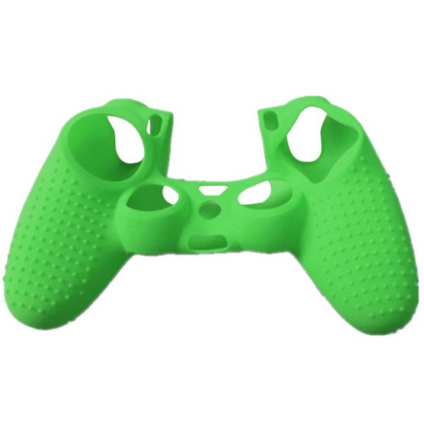 Controller Skin Grip Cover Cover Beskyttende Blød Silikone Gummi Etui-Antiskrid Partikel Grøn