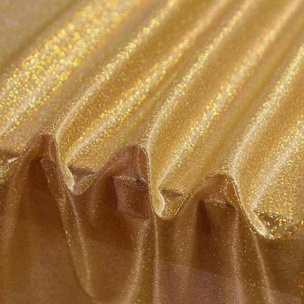 Lämplig för fest guld paljettduk 152,40 x 213,36 cm - glitter duk laser rektangel bordsduk födelsedagstårta bord semester fest
