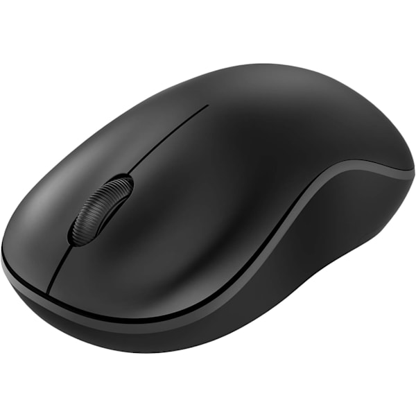 Bluetooth-mus, 2,4G Bluetooth trådløs mus dobbel modus (Bluetooth 5.0+USB), datamus med USB-mottaker