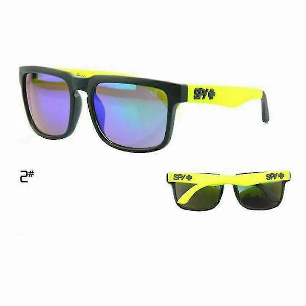 MIMIGO Nya Spy1 22-färgs Ken Block Klassiska Cykel Sport Retro Solglasögon Uv400 Glasögon No 2