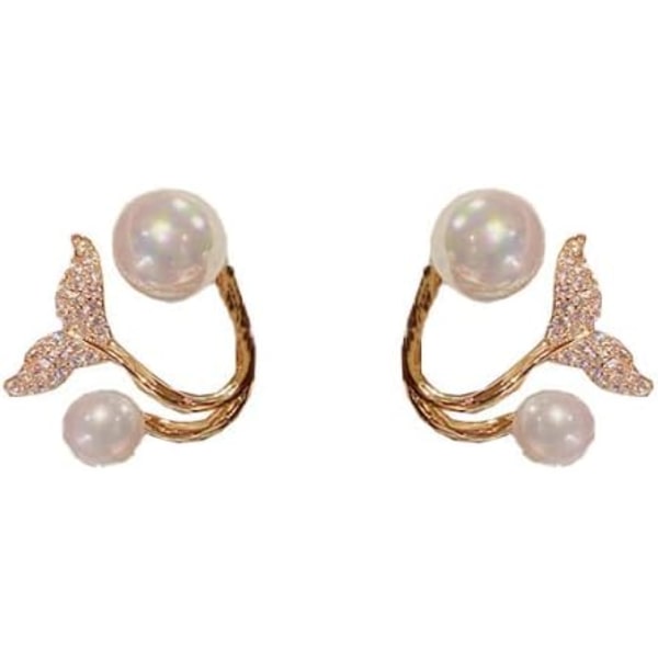 Rendy 18K Förgyllda Isade Fjärilshängande Örhängen Smycken Bling Zirkon Fjäril Tassel Örhängen För Kvinnor