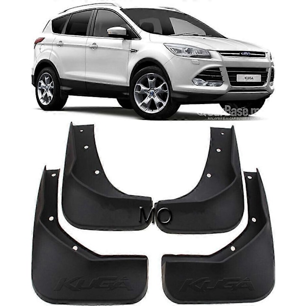 Äkta Stänkskydd Fram & Bak För 2013-2019 Ford Kuga MK II