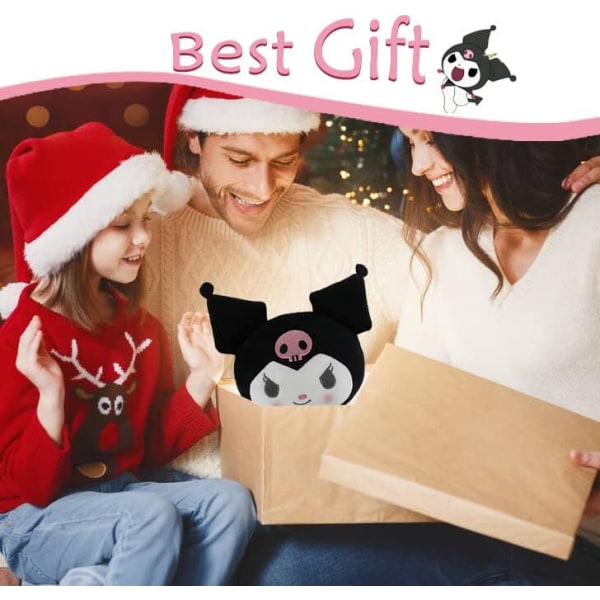 Kuromi Plyschleksaker, Kitty Cat Kudde Plysch, mjuka dockleksaker, gosedjur Leksak Födelsedagspresenter för flickor Barn