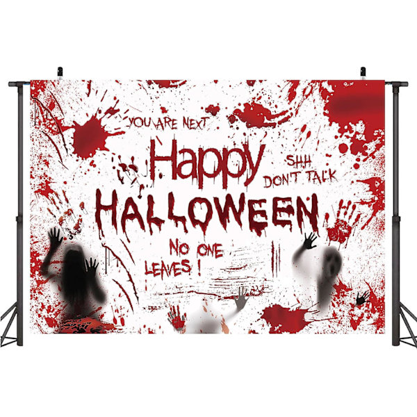 7X5FT Punainen Halloween-Taustakangas Valokuvausta Varten Pelottava Haamu Tausta Valokuvausta Varten Pelottava Taustakangas Kuvaushetkiin Halloween