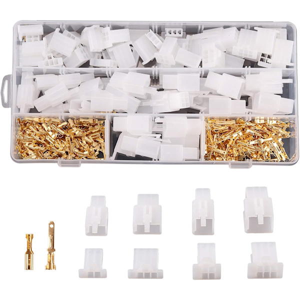380PCS 2.8mm auton liitin sarja 2 3 4 6 nastainen auton sähköjohto liitin sarja moottoripyörälle moottoripyörälle