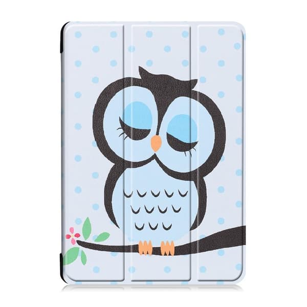 Tri-fold-deksel til Lenovo Tab M10 TB-X505F / TB-X605F - Sleeping Owl Blå blue