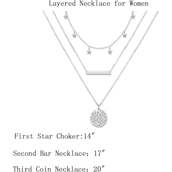Kultaisen tähden choker-kaulakoru naisille, söpö kaulakoru teini-ikäisille tytöille, trendikäs tähden choker-kaulakoru, säädettävä