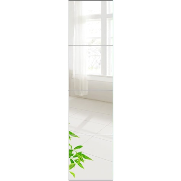 30x30cm firkantet spejl til dør, badeværelse og stue