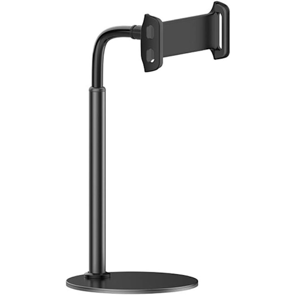 Multifunktion 360 graders rotation 4-10,6 tommer tablet PC stativ/mobiltelefonholder metal base universal foldbar doven tablet support (farve: D)
