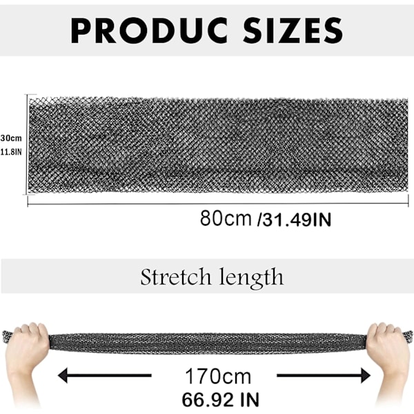 2-pack nätsvamp, badkroppsexfoliator Badkroppsryggskrubb för mjukare hud Red 30*80cm