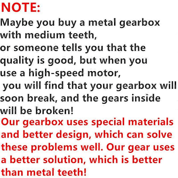 \"6V 12V 24V RS550 RS570 RS555 børns elbil motor gearkasse med højt drejningsmoment og høj hastighed, baby legetøjsbil motor gearkasse\" 12V570 15000RPM
