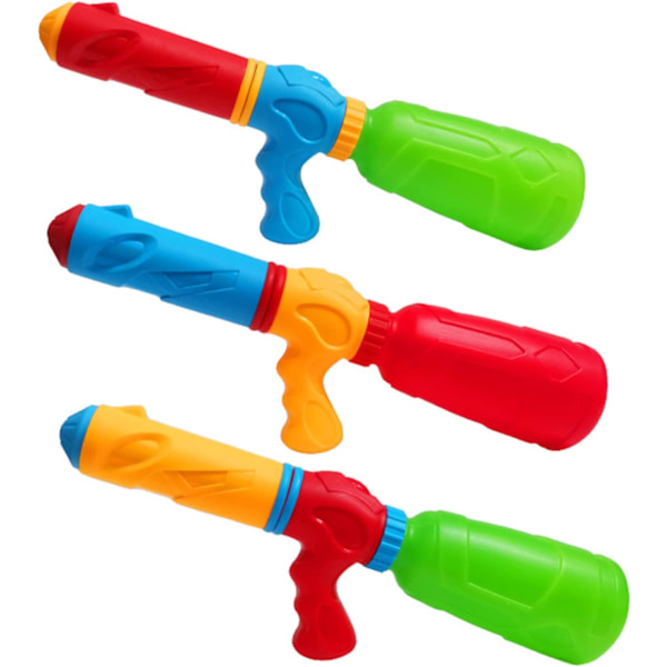 (3-pack) Vattenpistoler Blaster Gun, läckagesäker design lång skjutavstånd vattenbläster shooter för barn pojkar flickor