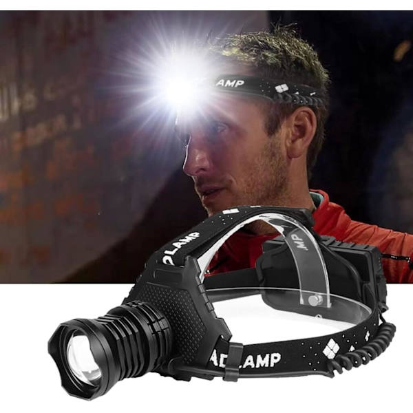 20000 Lumen Genopladelig Pandelampe, P70 LED Super Lys Pandelampe, 5 Tilstande USB Genopladelig Vandtæt Lommelygte Pandelampe