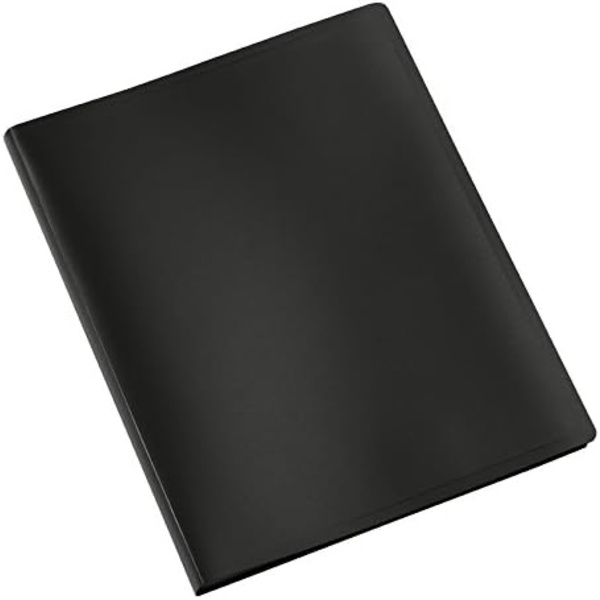 Pärm med 20 A4-fickor i polypropen, svart